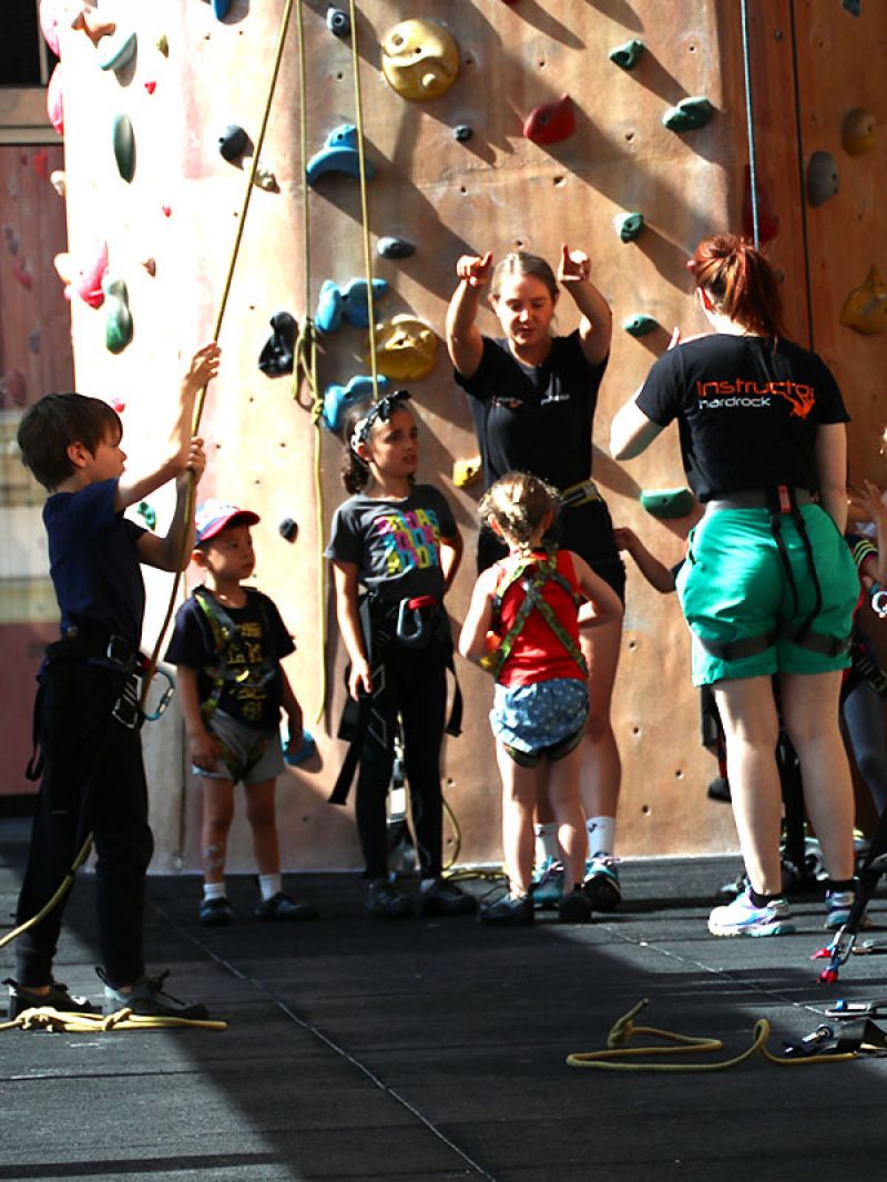 Hardrock Climbing Birthday Parties